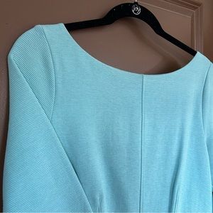 Boden “Ottoman” fabric dress — 10R soft aqua